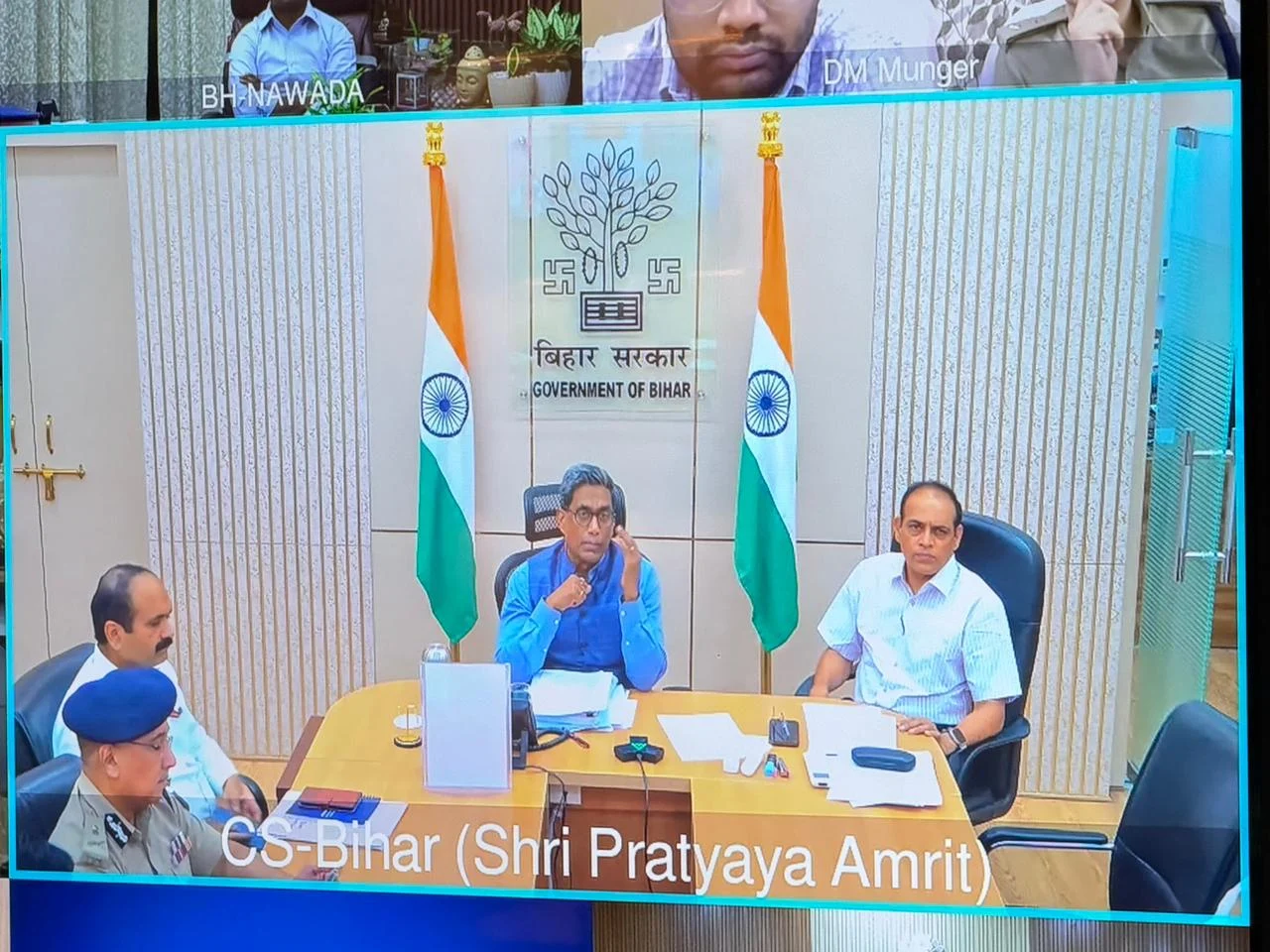 Chief Secretary reviews arrangements for 72nd Combined BPSC Preliminary Test