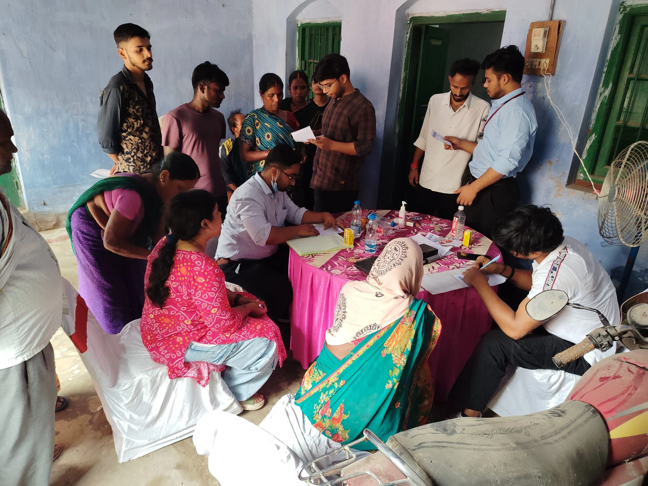 NMCH,Jamuhar Organised Free Health Check up Camp