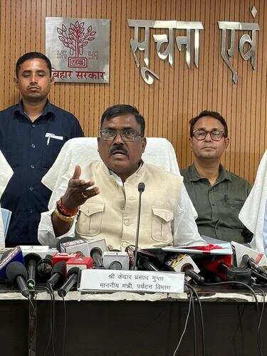 Bihar Strengthens Tourism Growth, Reaches 9th Place in Foreign Tourist Arrivals