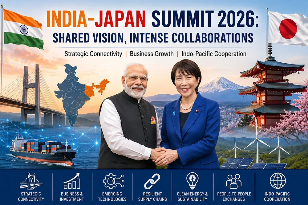 Indo-Japan 2026 Summit: A $62B Blueprint for Defense, Tech, and Clean Energy