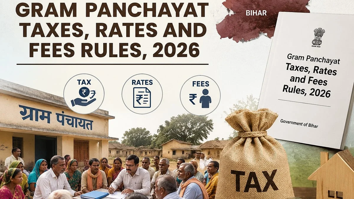 Bihar Approves New Gram Panchayat Tax Rules to Boost Local Revenue
