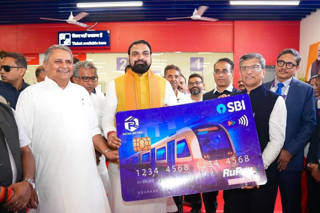 SBI’s National Common Mobility Card Services Inagurated at Malahi Pakri Metro Station