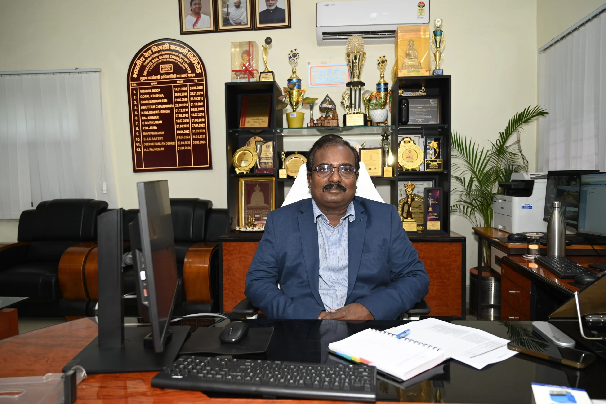 Shri A.J. Rajkumar Assumes Charge as CEO of BRBCL
