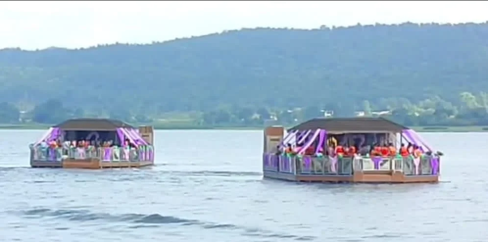 Floating Restaurants and Musical Fountain Inagurated at Patratu Lake