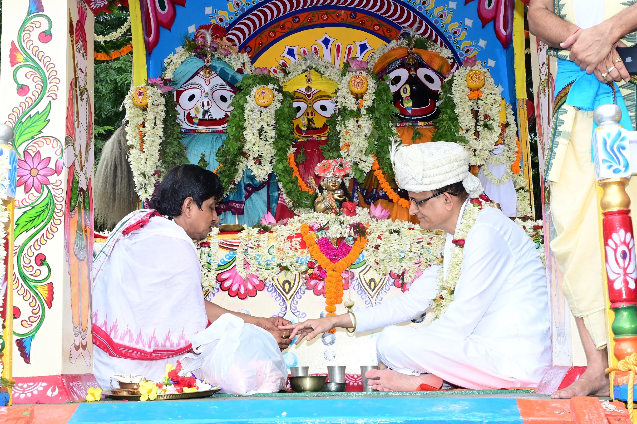 Lord Jagannath’s Bahuda Yatra Successfully Organised in Bokaro