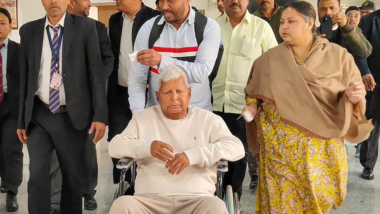 Lalu Prasad Yadav Stable After BP Fluctuations, To Undergo Further Treatment at AIIMS Delhi