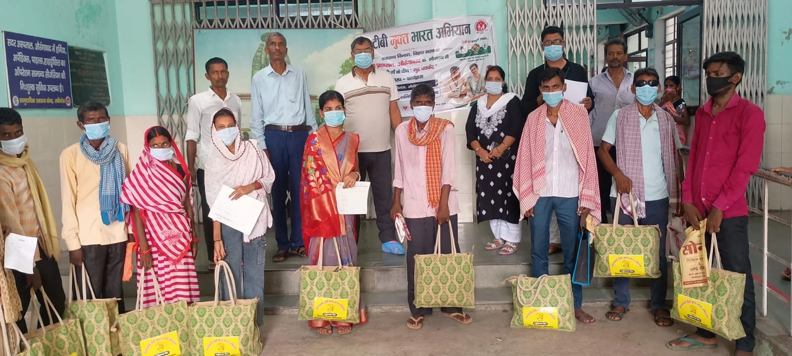 Distribution of Nutrition Kits Across All Blocks Under the PM TB-Mukt Bharat Abhiyaan