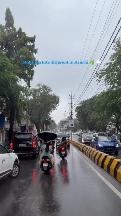 Heavy Rain Batters Jharkhand; IMD Issues Statewide Weather Alert