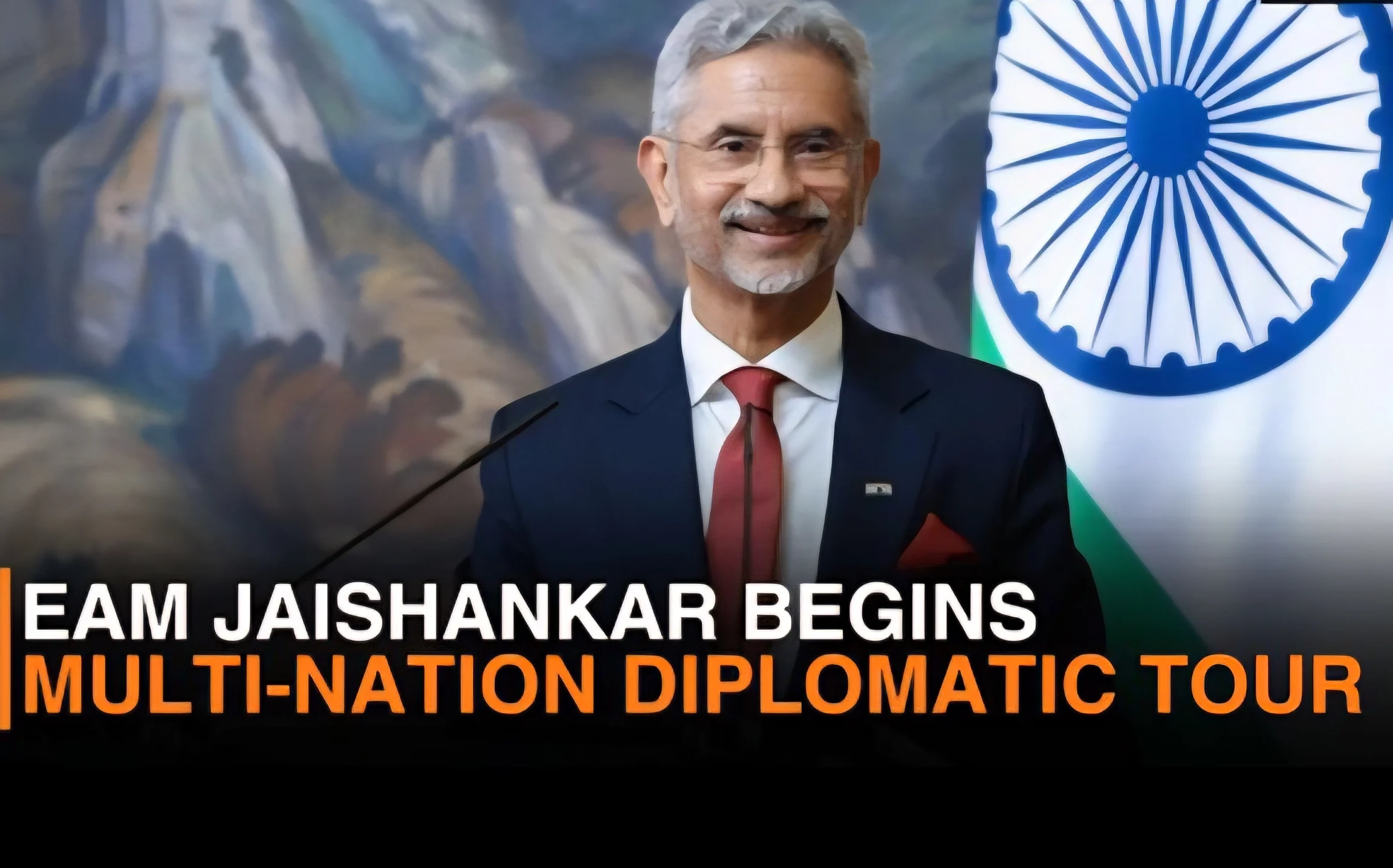Global Outreach: EAM S. Jaishankar Embarks on Strategic Six-Nation Tour